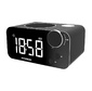 Радиобудильник Hyundai H-RCL320 черный LCD подсв:белая часы:цифровые FM