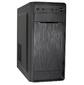 Exegate EX283073RUS Корпус Miditower ExeGate XP-332 Black,  ATX,  <XP500,  Black, 120mm>,  2*USB,  Audio