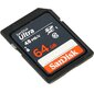 Флеш карта SD 64GB SanDisk SDXC Class 10 SecureDigital UHS-I Ultra 48MB / s
