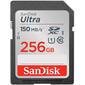 SanDisk SDSDUNC-256G-GN6IN Флеш карта SD 256GB SanDisk SDXC Class 10 UHS-I Ultra 120MB / s