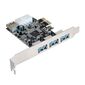 Exegate EX283720RUS Контроллер EXE-367 PCI-E 2.0,  3*USB3.0 ext + 1*USB3.0 int,  разъем доп.питания  (OEM)