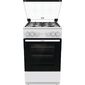 Плита Комбинированная Gorenje GK5A21WH белый / черный  (стеклянная крышка) реш.сталь