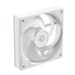 Вентилятор для корпуса ID-COOLING AS-120-W  (120mm,  2000rpm,  58.0 CFM,  27.2 дБ,  PWM 4-pin,  white)  (AS-120-W)