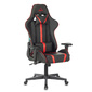 Кресло игровое Бюрократ VIKING ZOMBIE A4 RED черный / красный искусственная кожа