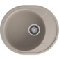 GRANFEST Мойка URBAN 857L  1-чаша+крыло 570*480мм,  монтаж: врезной,  материал: кварц,  цвет: песочный