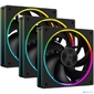 Вентилятор ID-Cooling AF-127-ARGB-K Trio ARGB 120x120x27mm черный 4-pin 14-30dB 180gr Ret