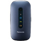 Мобильный телефон Panasonic TU456 синий раскладной 2.4" 240x320 0.3Mpix GSM900 / 1800 MP3