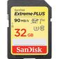Флеш карта SD 32GB SanDisk SDHC Class 10 UHS-I U3 Extreme Plus 90Mb / s