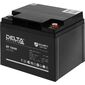 Delta DT 1240  (40 А\ч,  12В) свинцово- кислотный аккумулятор