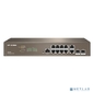 IP-COM G5312F Коммутатор управляемый в стойку,  10*1Gbit RJ45,  2*SFP 1Gbit,   console port