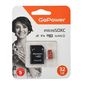 Карта памяти microSD GoPower 32GB Class10 UHS-I  (U3) 80 МБ / сек V10 с адаптером
