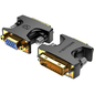 Адаптер-переходник Vention DVI-I 24+5M /  VGA 15F