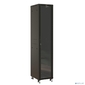 Шкаф серверный Hyperline TTBR-4268-AS-RAL9004 напольный 42U 600x800мм пер.дв.стекл задн.дв.перфор. 4 бок.пан. 1000кг черный 710мм 117.1кг 2055мм IP20 сталь