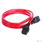 REM Шнур питания с фиксатором IEC 60320 C19 / IEC 60320 C20,  16 А  /  250 В  (3 * 1, 5),  длина 1, 8 м,  красный R-16-Cord-C19-C20-1.8-Red