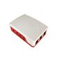 Корпус ACD  Red+White ABS Case for Raspberry 4B