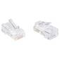 Вилка RJ-45  (коннектор) 8p8c,  кат. 5  (упаковка 100 шт)   (PR8850)