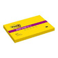 Блок самоклеящийся бумажный 3M Post-it Super Stick 7100027436 76x127мм 90лист. неон желтый 1цв.в упак.