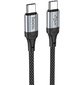 Кабель Hoco X102 Fresh Type-C to Type-C USB Type-C  (m)-USB Type-C  (m) 1м черный коробка