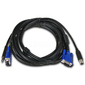 2 in 1 USB KVM Cable in 3m  (10ft)