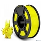 - /  Филамент NVPRINT PLA+ Yellow для 3D печати диаметр 1.75мм  длина 330 метров  масса 1 кг