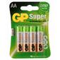 Батарея GP Super Alkaline 15A LR6 AA  (8шт. уп)