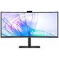 Монитор 34" SAMSUNG S34C650VAI Black  (VA,  3440x1440,  HDMI+DP+Type C,  USB Hub,  5 ms,  178° / 178°,  350 cd / m,  3000:1,  100Hz,  MM,  Camera,  Curved)