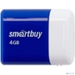 Smartbuy USB Drive 4GB LARA Blue  (SB4GBLara-B)
