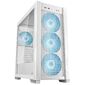 Корпус ASUS TUF GAMING GT302 TG ARGB WHITE /  GT302 / ARGB FANS / WHT  (90DC00I3-B19000)