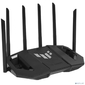 роутер ASUS TUF-BE6500 /  / 802.11 a / b / g / n / ac / ax / be,  2, 4 + 5 gGz,  black