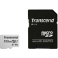 Флеш-накопитель Transcend Карта памяти Transcend 512GB UHS-I U3,  A1,  V30 microSD with Adapter