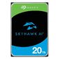 Жесткий диск /  HDD Seagate SATA3 20Tb SkyHawk Al  7200 256Mb 1 year warranty  (replacement ST20000VE002)