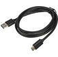 Кабель Buro BHP USB-TPC-1 USB 3.0 A (m) USB Type-C  (m) 1м черный
