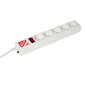 Сетевой фильтр Power Cube SPG-B-6-WHITE 1.9m белый 5 розеток