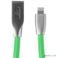 Cablexpert Кабель для Apple CC-G-APUSB01Gn-1M,  AM / Lightning,  серия Gold,  длина 1м,  зеленый,  блистер