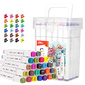 Набор маркеров для скетчинга Deli E70801-24 / A Color Emotion двойной пиш. наконечник 1мм 24цв.  (24шт.)