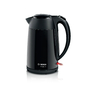 Чайник электрический Bosch TWK3P423 1.7л. 2400Вт черный  (корпус: нержавеющая сталь)