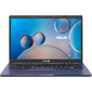 Ноутбук Asus X415JF-EK155T Pentium 6805 4Gb SSD256Gb NVIDIA GeForce Mx130 2Gb 14" TN FHD  (1920x1080) Windows 10 blue WiFi BT Cam