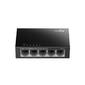 5-Port 10 / 100 Mbps Desktop Switch,  5 10 / 100M RJ45 Ports,  Loop Detection,  Metal Case,  Power Saving,  Plug & Play
