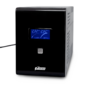 UPS POWERMAN Smart Sine 1500,  LCD,  line-interactive,  1500VA,  1050W,  4 eurosockets with backup power,  USB,  12V 9Ah battery 2 pcs.,  380mm x 158mm x 198mm,  11.5 kg.