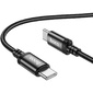 Кабель Hoco X89 Wind X89 WIND TYPE-C TO TYPE-C USB Type-C  (m)-USB Type-C  (m) 1м черный коробка