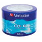Диск CD-R 700МБ 52x Verbatim 43309 80min SuperAzo Photo Printable пласт.коробка,  на шпинделе  (50шт. / уп.)