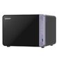 QNAP SMB QC 2GhzCPU / 4Gb / upto 6HDD,  up to 22 with TL-D1600S / SATA (3, 5" 2, 5") /  2xUSB3.2 / 1xHDMI / 1xExp.slot / 2x2, 5Gb 2x10Gb (SFP+) / iSCSI / 1xPS / 2YW