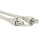 Hyperline PC-LPM-STP-RJ45-RJ45-C6a-1M-LSZH-GY Патч-корд F / UTP,  экранированный,  Cat.6a,  LSZH,  1 м,  серый