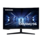 Samsung 32" Odyssey G5 C32G55TQBI черный VA LED 1ms 16:9 HDMI матовая 300:1 178гр / 178гр 2560x1440 DP WQ 5.2кг
