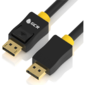 Greenconnect Кабель 3.0m DisplayPort v1.2,  20M / 20M,  черный,  28 / 28 AWG,  GCR-DP2DP-3.0m
