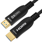 Кабель GCR 100.0m оптический HDMI 2.1 8K 60Hz,  4K 120Hz,  4:4:4,  высокоскоростной 48.0 Гбит / с,  3D