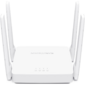 Mercusys AC1200 dual-Band Gigabit Wi-Fi router,  up to 300 Mbit / s at 2.4 GHz and up to 867 Mbit / s at 5 GHz,  1 10 / 100 Mbit / s WAN port + 2 10 / 100 Mbit / s LAN ports,  4 5 dBi external antennas