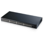 Zyxel GS1900-48 Smart L2 switch rack 19",  48xGE,  2xSFP,  factory reset button
