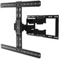 Кронштейн ONKRON /  32-90" макс 400*600  наклон -5° / +10°,  поворот ±45° Макс нагрузка 50кг,  от стены 34-415мм,  черный