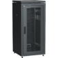 ITK LN05-18U68-P Шкаф сетевой 19" LINEA N 18U 600х800 мм перфорированная передняя дверь черный